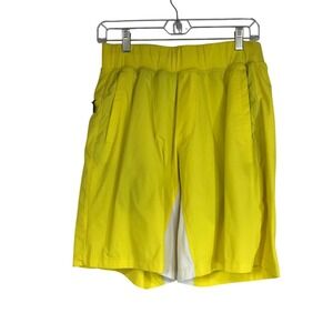 GREYSON - MEN'S SMALL -  BRIGHT YELLOW GOLF FITNESS SHORTS